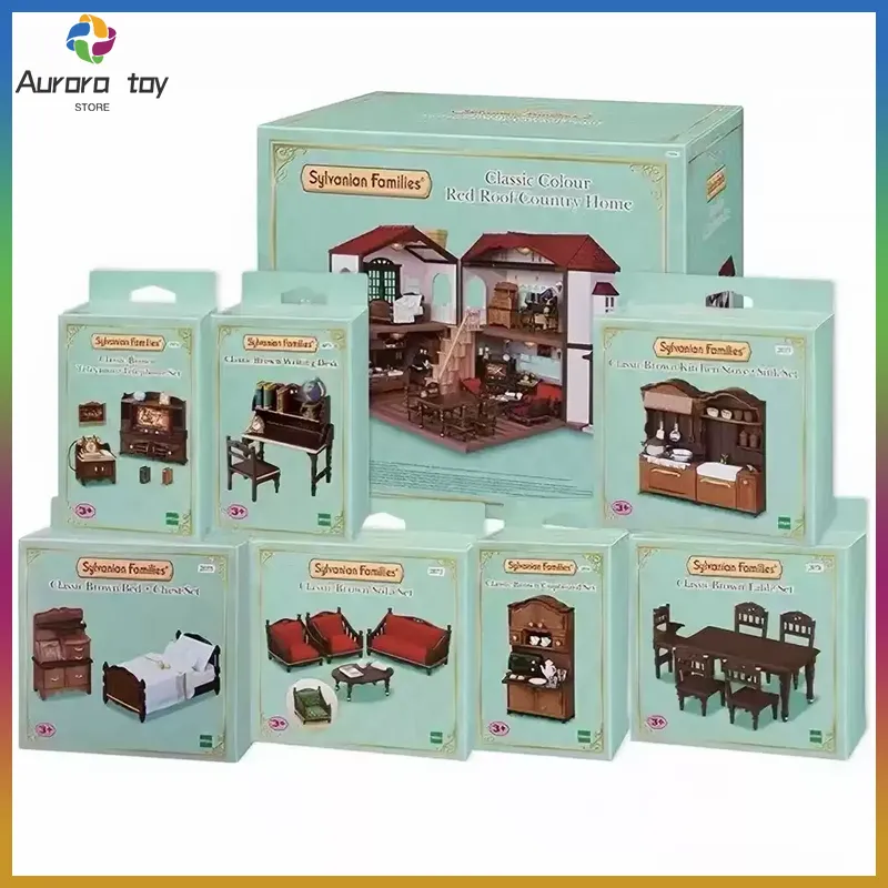 Vintage And Collectible Items - Original Sylvanian Families Classic Brown Vintage