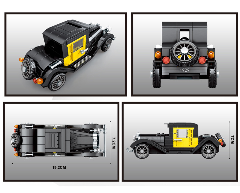 1929 Classic Vintage Car Retro - Vintage Collection Playset review and price