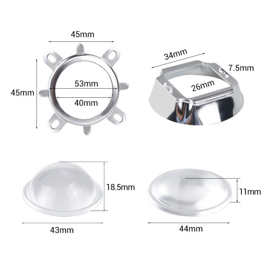1 Set 44mm LED Lens Optical Gl - Darkroom Enlarger Lens review and price