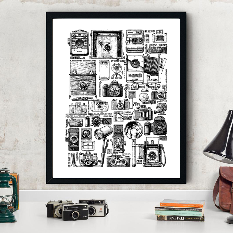Vintage Camera Collection illu - Collectible Vintage Cameras review and price