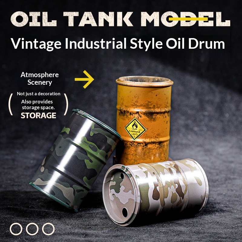 Generic Miniature Oil Drum Mod - Vintage And Collectible Items review and price
