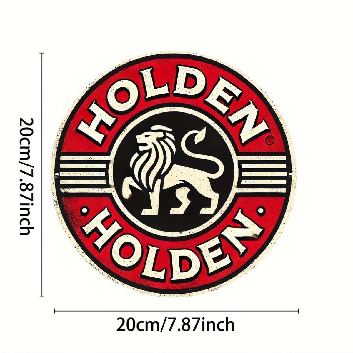 HOLDEN Vintage Metal Wall Art  - Vintage Collectible Plates review and price
