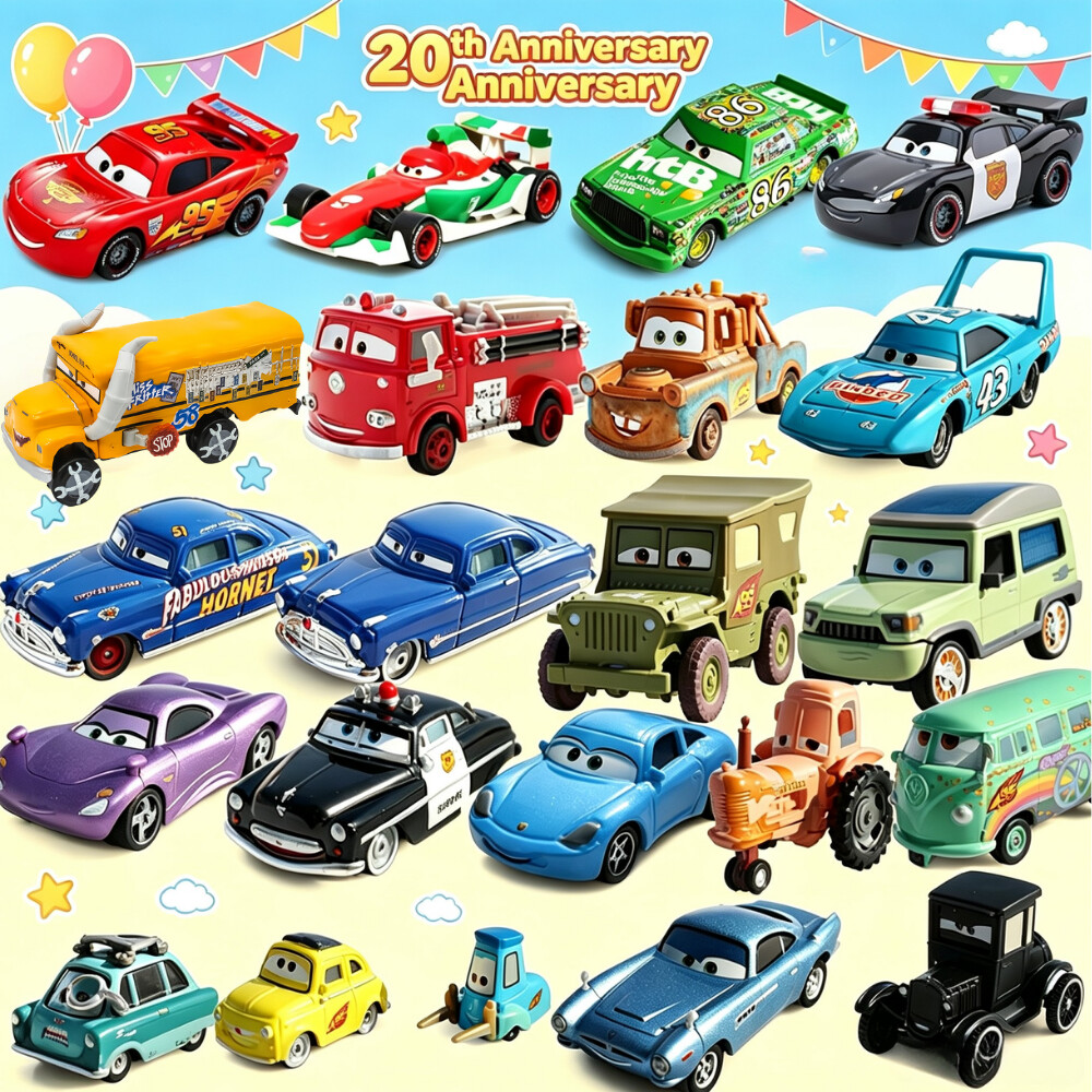 20th Anniversary Mini Cars Toy - Vintage Collectible Model Cars review and price