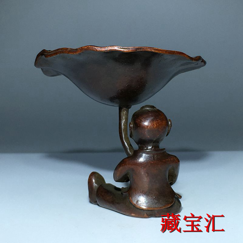 Vintage Antique Lotus Leaf Chi - Vintage And Collectible Items review and price