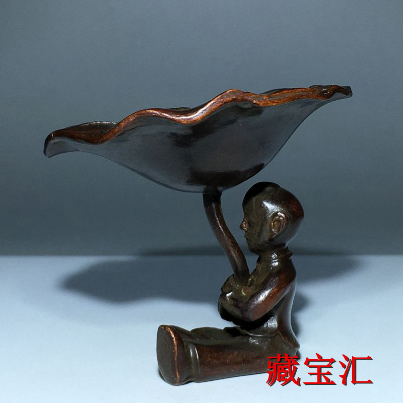 Vintage Antique Lotus Leaf Chi - Vintage And Collectible Items review and price