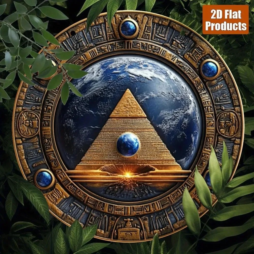 CIFBUY Vintage Psychedelic Alu - Vintage Collectible Plates review and price