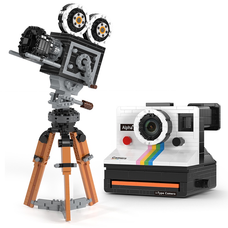 802pcs Mini Building Block Vin - Collectible Vintage Cameras review and price